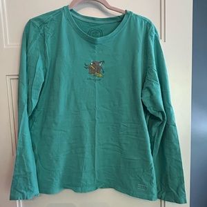 Life is Good Long Sleeve Tee Shirt